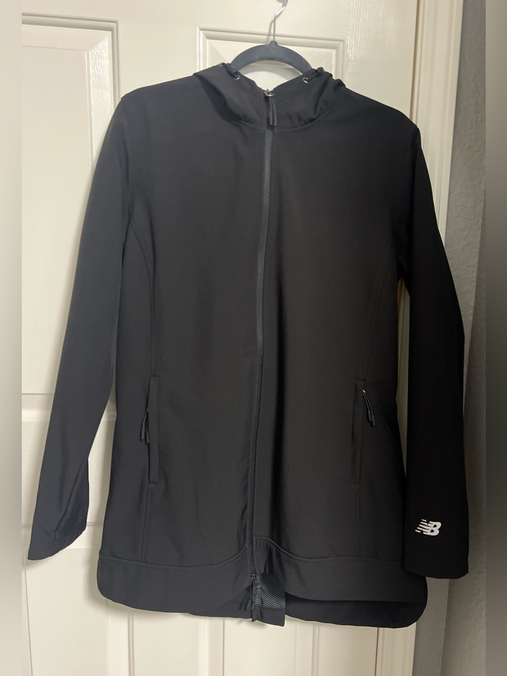 New Balance Black Hooded Jacket